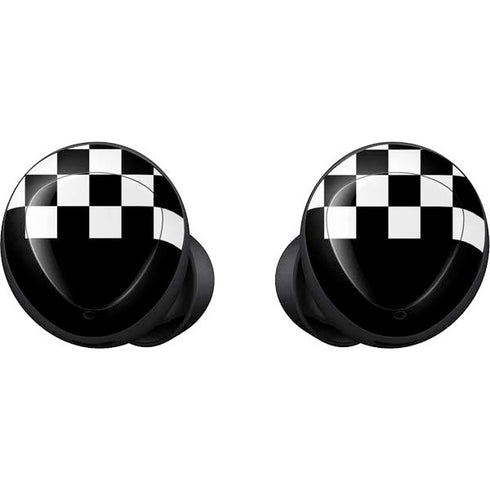 Checkerboard Split Galaxy Buds Skin
