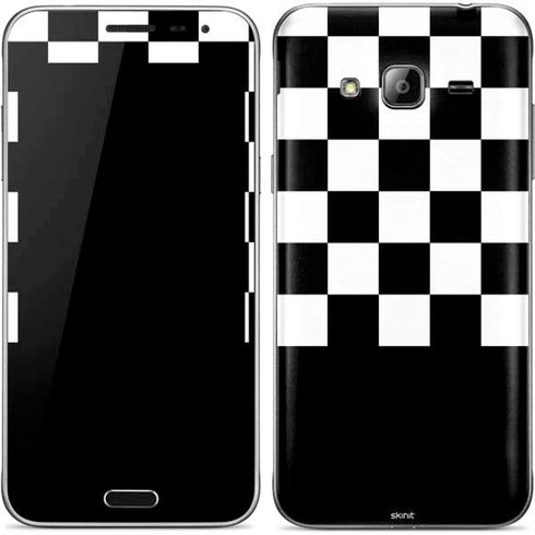 Checkerboard Split Galaxy J3 Skin