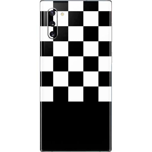 Checkerboard Split Galaxy Note 10 Skin