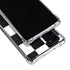 Checkerboard Split Galaxy Note20 5G Clear Case