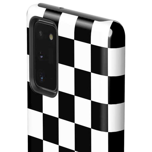 Checkerboard Split Galaxy Note20 5G Pro Case
