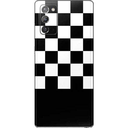 Checkerboard Split Galaxy Note20 5G Skin