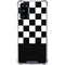 Checkerboard Split Galaxy S20 FE Clear Case