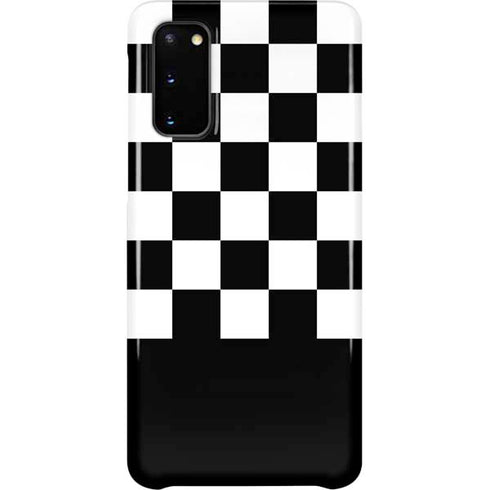 Checkerboard Split Galaxy S20 Lite Case