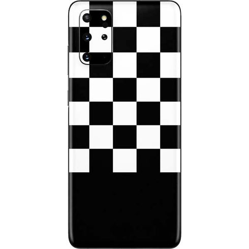 Checkerboard Split Galaxy S20 Plus Skin