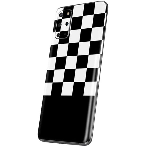 Checkerboard Split Galaxy S20 Plus Skin