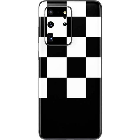 Checkerboard Split Galaxy S20 Ultra 5G Skin
