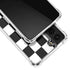 Checkerboard Split Galaxy S21 5G Clear Case