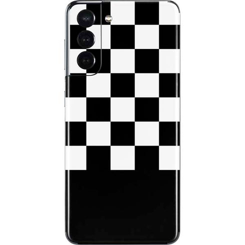 Checkerboard Split Galaxy S21 5G Skin