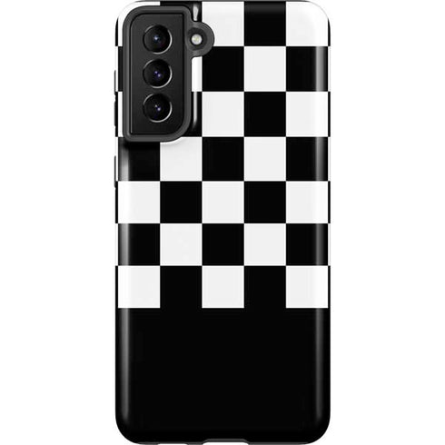 Checkerboard Split Galaxy S21 Plus 5G Pro Case