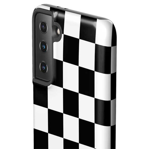 Checkerboard Split Galaxy S21 Plus 5G Pro Case