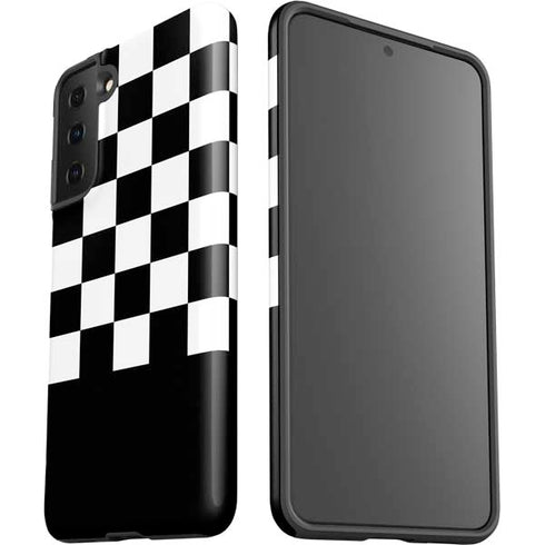 Checkerboard Split Galaxy S21 Plus 5G Pro Case