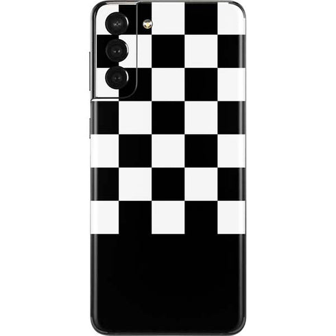Checkerboard Split Galaxy S21 Plus 5G Skin