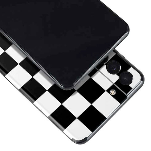 Checkerboard Split Galaxy S21 Plus 5G Skin