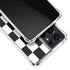 Checkerboard Split Galaxy S21 Ultra 5G Clear Case