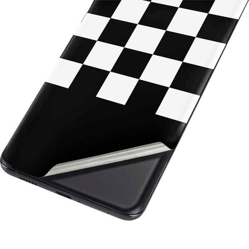 Checkerboard Split Galaxy S21 Ultra 5G Skin