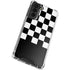 Checkerboard Split Galaxy S22 Plus Clear Case