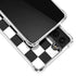 Checkerboard Split Galaxy S22 Plus Clear Case