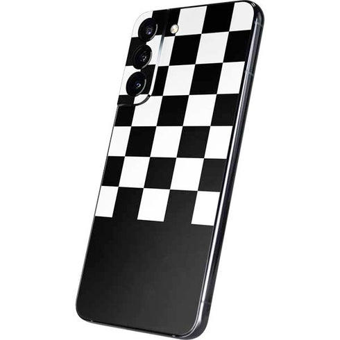 Checkerboard Split Galaxy S22 Plus Skin
