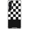Checkerboard Split Galaxy S23 Clear Case