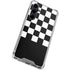 Checkerboard Split Galaxy S23 FE Clear Case