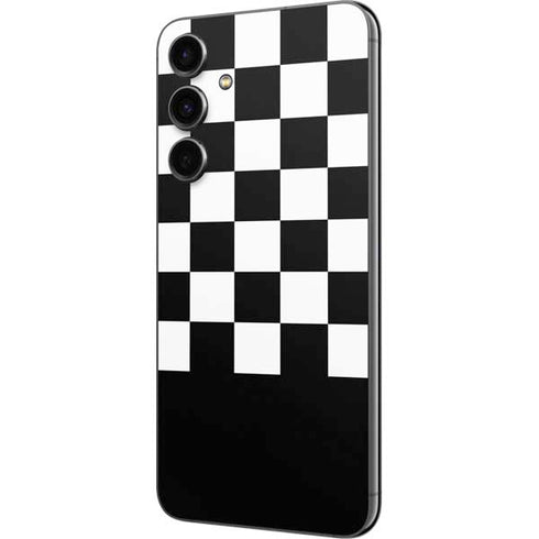 Checkerboard Split Galaxy S23 FE Skin