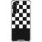 Checkerboard Split Galaxy S23 Plus Clear Case