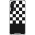 Checkerboard Split Galaxy S23 Plus Clear Case
