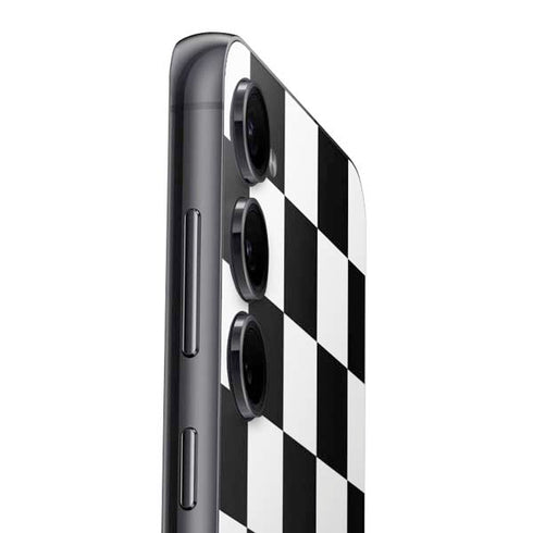 Checkerboard Split Galaxy S23 Skin