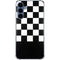 Checkerboard Split Galaxy S24 Clear Case
