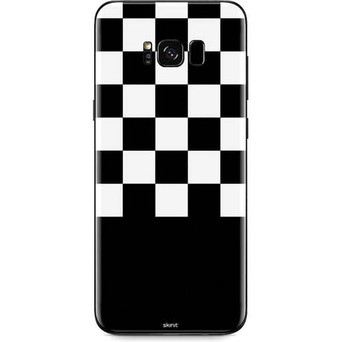 Checkerboard Split Galaxy S8 Plus Skin