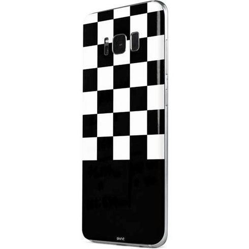 Checkerboard Split Galaxy S8 Skin