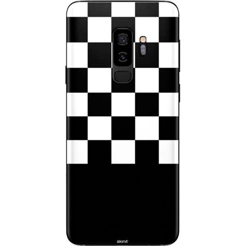 Checkerboard Split Galaxy S9 Plus Skin