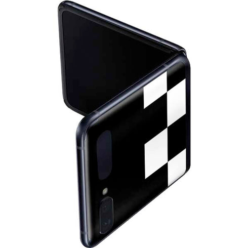 Checkerboard Split Galaxy Z Flip Skin