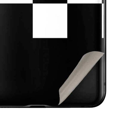 Checkerboard Split Galaxy Z Flip Skin