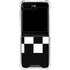 Checkerboard Split Galaxy Z Flip5 5G Clear Case