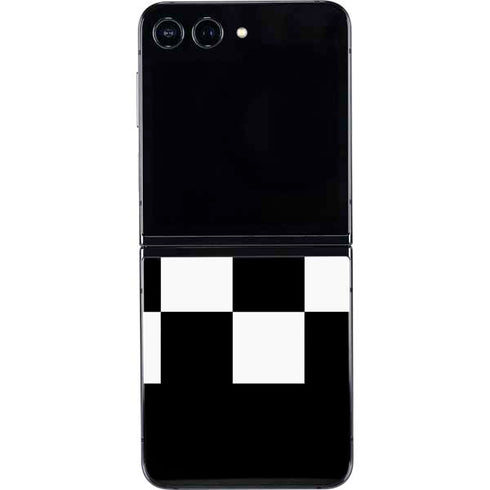 Checkerboard Split Galaxy Z Flip5 5G Skin