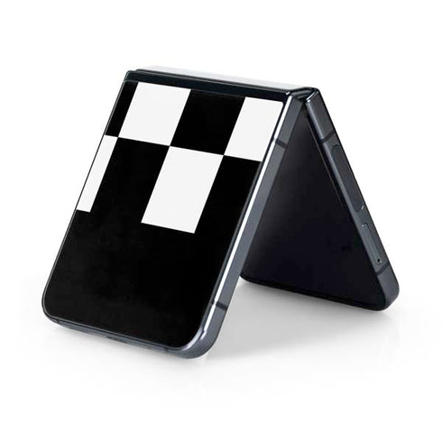 Checkerboard Split Galaxy Z Flip5 5G Skin