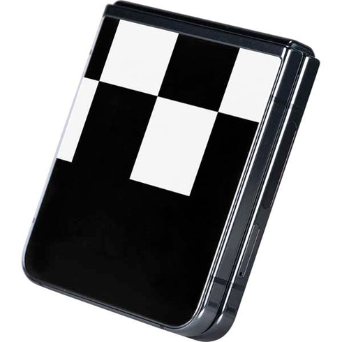 Checkerboard Split Galaxy Z Flip5 5G Skin