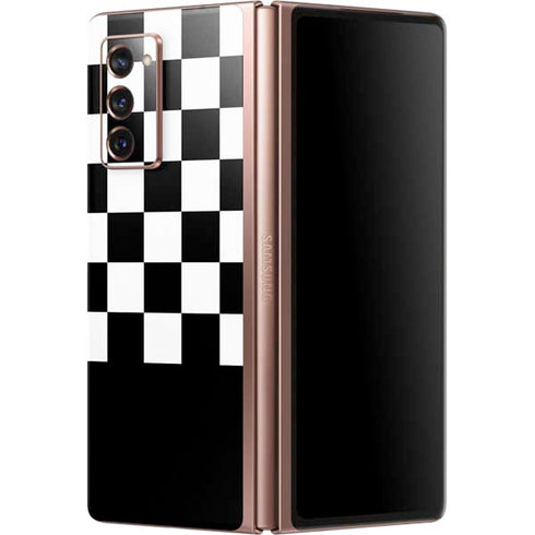 Checkerboard Split Galaxy Z Fold2 5G Skin