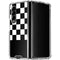 Checkerboard Split Galaxy Z Fold4 5G Clear Case