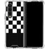 Checkerboard Split Galaxy Z Fold4 5G Clear Case