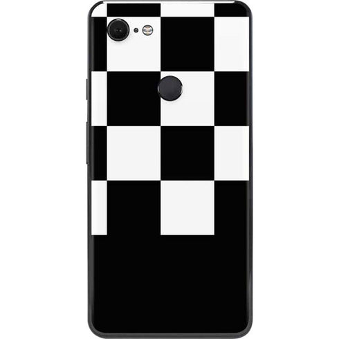 Checkerboard Split Google Pixel 3 XL Skin