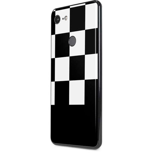 Checkerboard Split Google Pixel 3 XL Skin