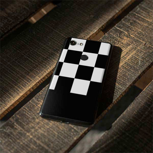 Checkerboard Split Google Pixel 3 XL Skin