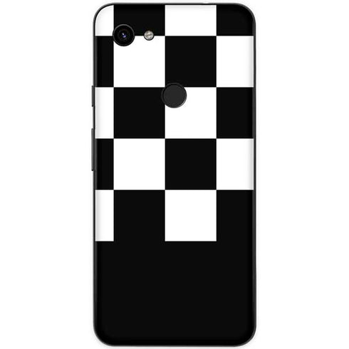 Checkerboard Split Google Pixel 3a XL Skin