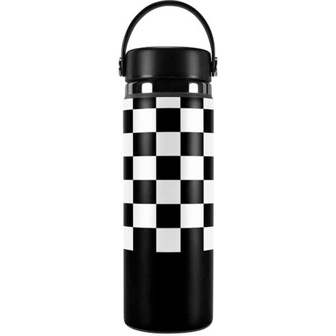 Checkerboard Split Hydro Flask 20oz Wide Mouth Skin