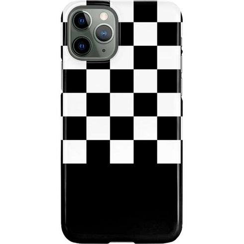 Checkerboard Split iPhone 11 Pro Lite Case