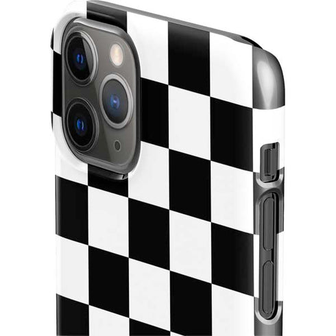 Checkerboard Split iPhone 11 Pro Lite Case
