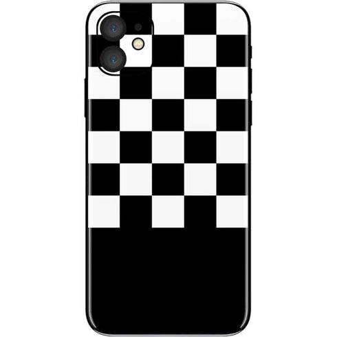 Checkerboard Split iPhone 11 Skin